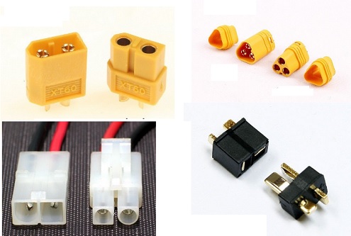 Rodzaje wtyków elektrycznych w modelarstwie