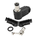 Wtyczka Zasilania DC - 5,5x2,5 - Kątowa - Wtyk Do Montażu