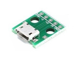 Gniazdo microUSB B do płytki stykowej KIT - Gniazdo microUSB typ B - Mini DIP