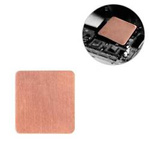 Podkładka termiczna miedziana do procesora - 15x15x0.3mm - radiator chłodzący
