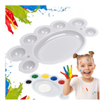 Plastikowa Paleta Do Farb - Paletka Do Mieszania Kolorów 16x10cm