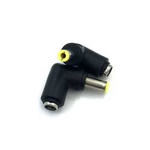 Adapter kątowy DC gniazdo 5.5X2.1 do wtyk 4.0X1.7 - Przejściówka
