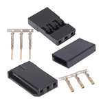 Wtyki serwa typu Futaba - Komplet Wtyk + Gniazdo