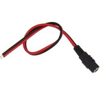 Gniazdo zasilające DC 5,5/2,1 mm na przewodzie - 220 mm - do ładowarek.