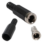Gniazdo zasilania DC 2,1/5,5mm - na kabel - Jack 5.5x2.1