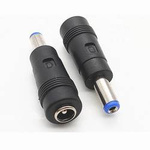 Adapter DC gniazdo 5.5X2.5 do wtyk 5.5x2.1 - Przejściówka