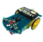 Mini robot jeżdżący D2-1 - inteligentny robot DIY KIT - podwozie robota, dwa silniki